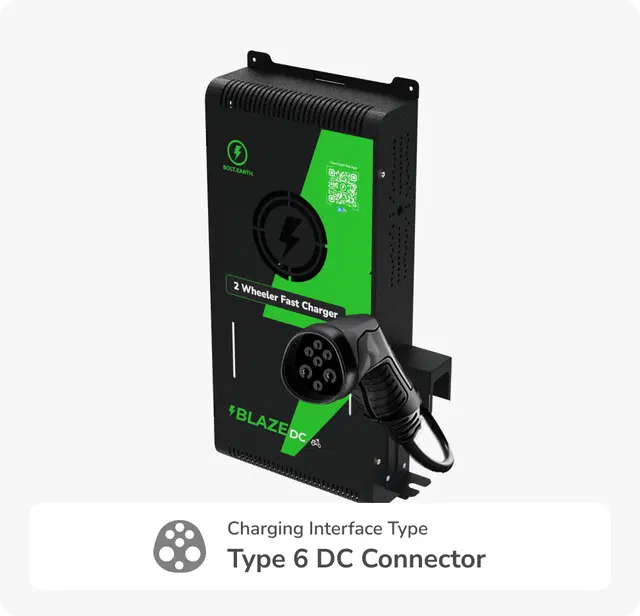 6KW Type 6 DC Fast Charger
